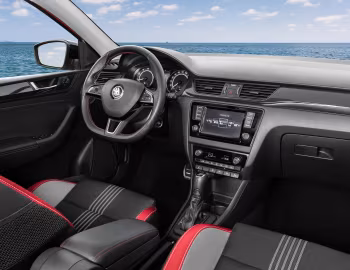 Painel frontal Škoda Rapid "Monte Carlo" [Worldwide] '2017–19