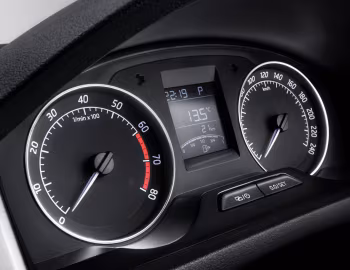 Комбінація приладів Škoda Rapid Spaceback [China] '2014–17
