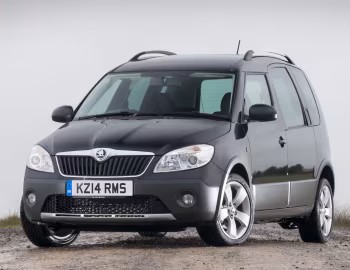 Škoda Roomster Scout [UK-spec] '2013–15