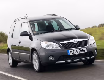 Škoda Roomster Scout [UK-spec] '2013–15