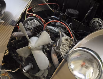 Sous la capuche Škoda Sagitta Coupé (Type 911) '1936–39