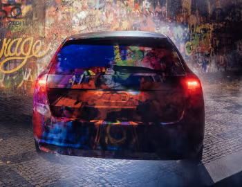 Škoda Scala Art Car by Chemis '2018