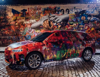 Škoda Scala Art Car by Chemis '2018