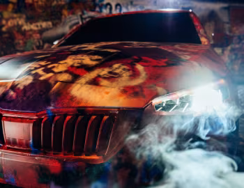 Škoda Scala Art Car by Chemis '2018