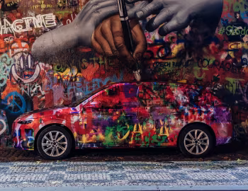 Škoda Scala Art Car by Chemis '2018