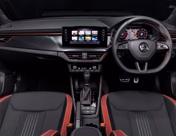 Painel frontal Škoda Scala Monte Carlo [Australia] '2021–23