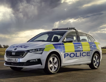 Škoda Scala Police [UK-spec] '2020–23