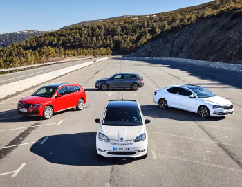 Škoda Citigo, Škoda Superb, Škoda Kamiq, Škoda Scala