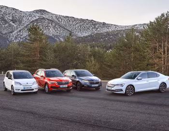 Škoda Citigo, Škoda Superb, Škoda Kamiq, Škoda Scala