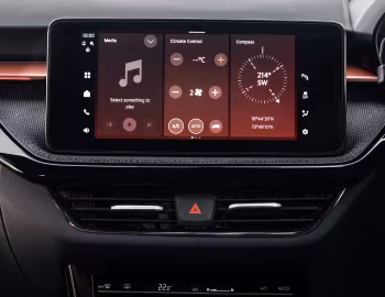 Interior Škoda Slavia Monte Carlo [India] '2026