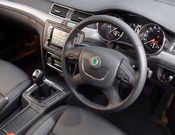 Interior Škoda Superb [UK-spec] '2008–13