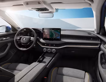 Painel frontal Škoda Superb Combi iV [Worldwide] '2024–pr.