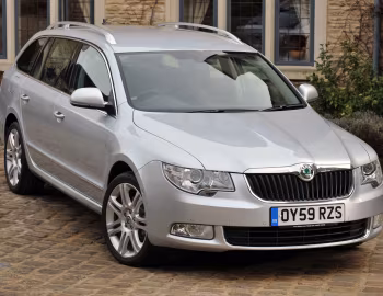 Škoda Superb Estate [UK-spec] '2009–13