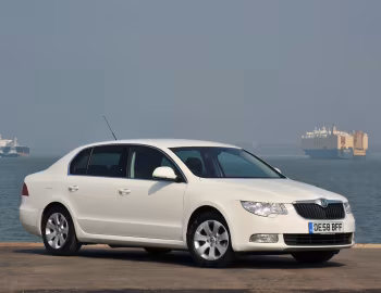 Škoda Superb GreenLine [UK-spec] '2009–13