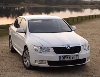 Škoda Superb GreenLine [UK-spec] '2009–13