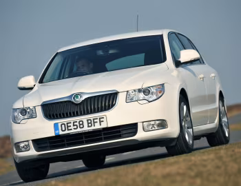 Škoda Superb GreenLine [UK-spec] '2009–13