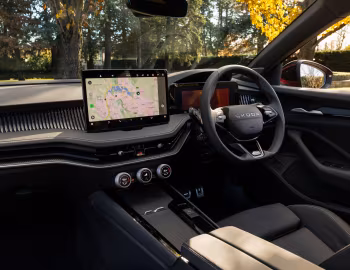 Interior Škoda Superb Sportline [Australia] (3Y) '2025–pr.