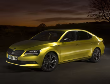 Škoda Superb SportLine [UK-spec] '2016–19