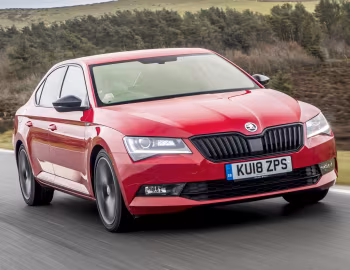 Škoda Superb SportLine [UK-spec] '2016–19