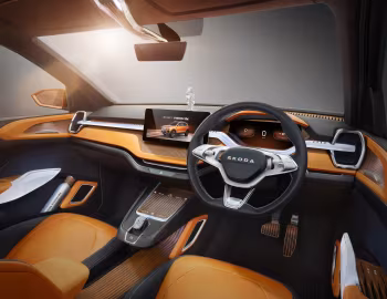 Painel frontal Škoda Vision IN '02.2020