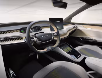 Інтер'єр Škoda Vision iV '03.2019
