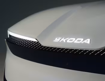 Logo Škoda Vision O '09.2025