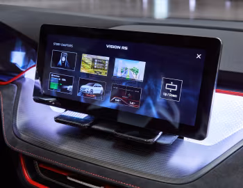 Interior Škoda Vision RS '10.2018