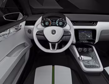 Передня панель Škoda VisionD Concept '03.2011