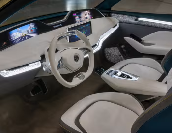 Інтер'єр Škoda VisionE Concept '04.2017