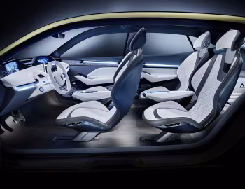 Інтер'єр Škoda VisionE Concept '04.2017