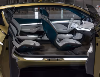 Інтер'єр Škoda VisionE Concept '04.2017