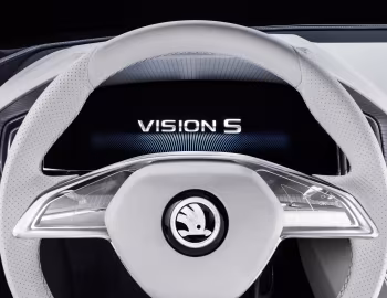 Комбінація приладів Škoda VisionS Concept '03.2016