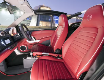 Интерьер Brabus smart fortwo cabrio tailor made [UK-spec] (A451) '2009–10