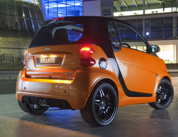 Brabus smart fortwo coupé tailor made [UK-spec] (C451) '2009–10