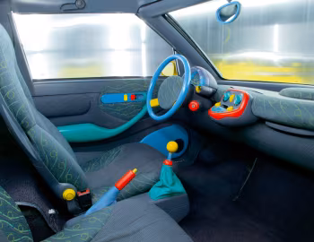 Интерьер Smart Eco-Speedster Concept '1993