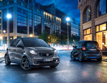 smart EQ fortwo "edition nightsky" coupé, smart EQ forfour "edition nightsky"