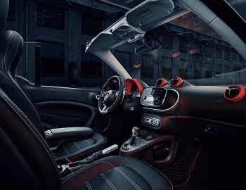 Интерьер smart fortwo "BRABUS edition urbanlava" cabrio (A453) '2016
