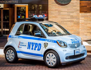 2017 smart fortwo coupé Police (C453) '2016