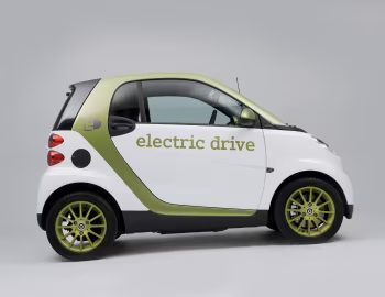smart fortwo ed coupé [UK-spec] (C451) '2009–12