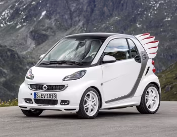 smart fortwo "edition by Jeremy Scott" BRABUS electric drive coupé (C451) '2013