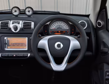 Торпедо smart fortwo "edition nightorange" cabrio [UK-spec] (A451) '2011