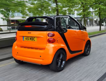 smart fortwo "edition nightorange" cabrio [UK-spec] (A451) '2011
