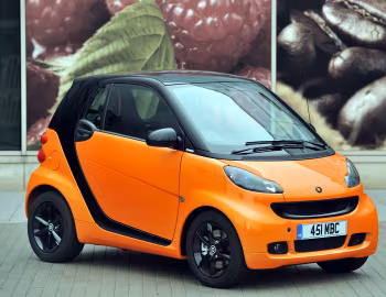 smart fortwo "edition nightorange" coupé [UK-spec] (C451) '2011