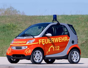 smart city coupé Feuerwehr [Germany] '2002