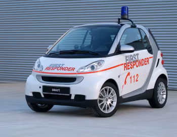 smart fortwo First-Responder Vorführfahrzeug '2007–10