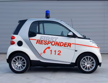 smart fortwo First-Responder Vorführfahrzeug '2007–10