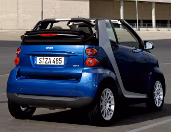 smart fortwo passion cabrio 1.0 mhd [Worldwide] (A451) '2008–10