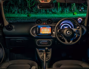 Торпедо smart fortwo prime electric drive coupé [UK-spec] (C453) '2017–18