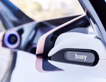 Интерьер smart vision EQ fortwo '09.2017