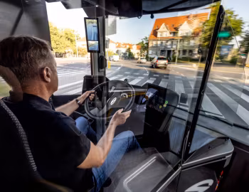 Panneau avant Solaris Urbino 9 LE electric '09.2021–pr.